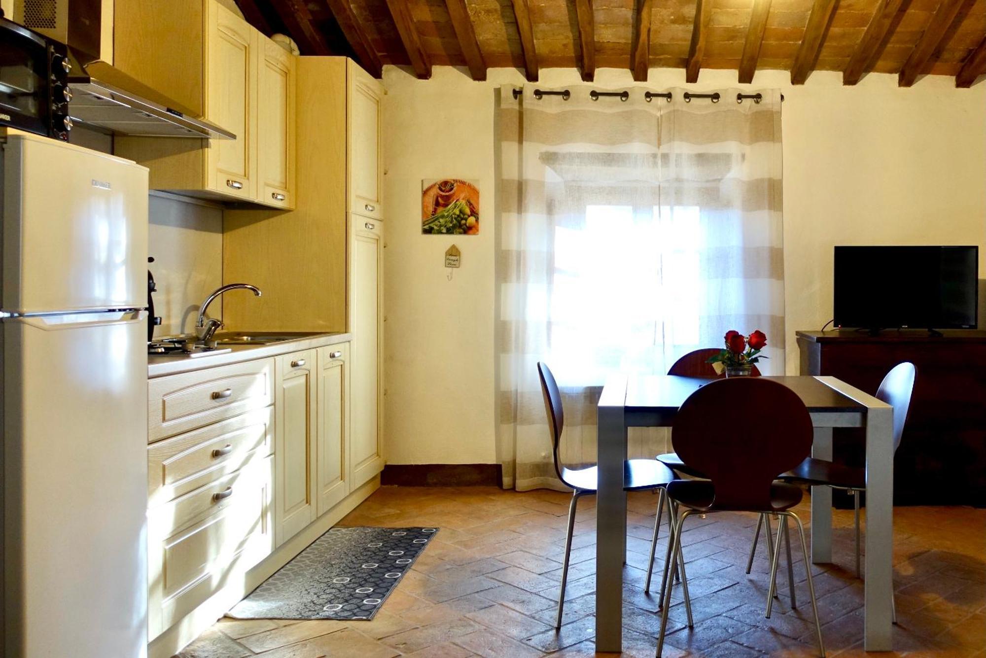 Casa Della Fonte Appartement San Quirico dʼOrcia Kamer foto